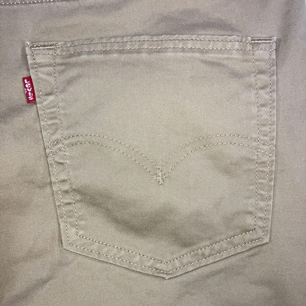 Levis 511 Pants Mens‎ 38x32 (39.5x27.5 Actual) Slim Fit Khaki Tech Stretch